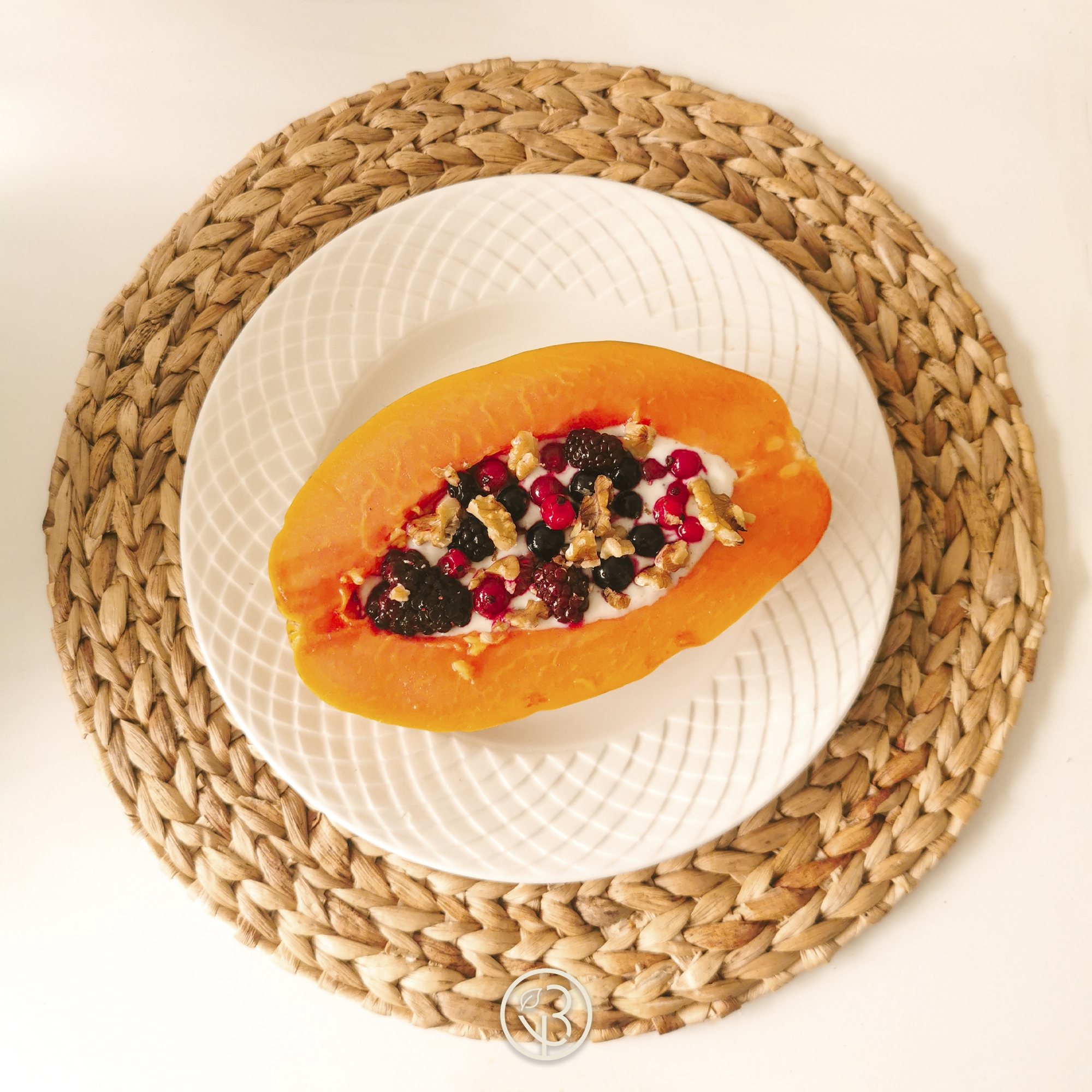 Lee más sobre el artículo Receta: Papaya con yogur